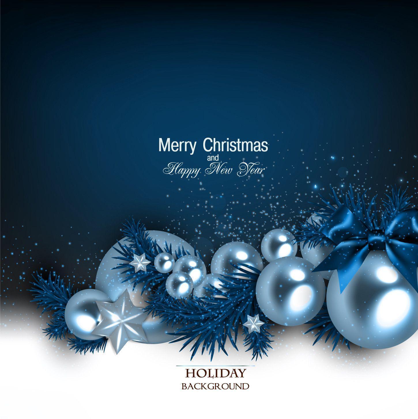 Shiny Christmas Holiday background vectors 02 Background