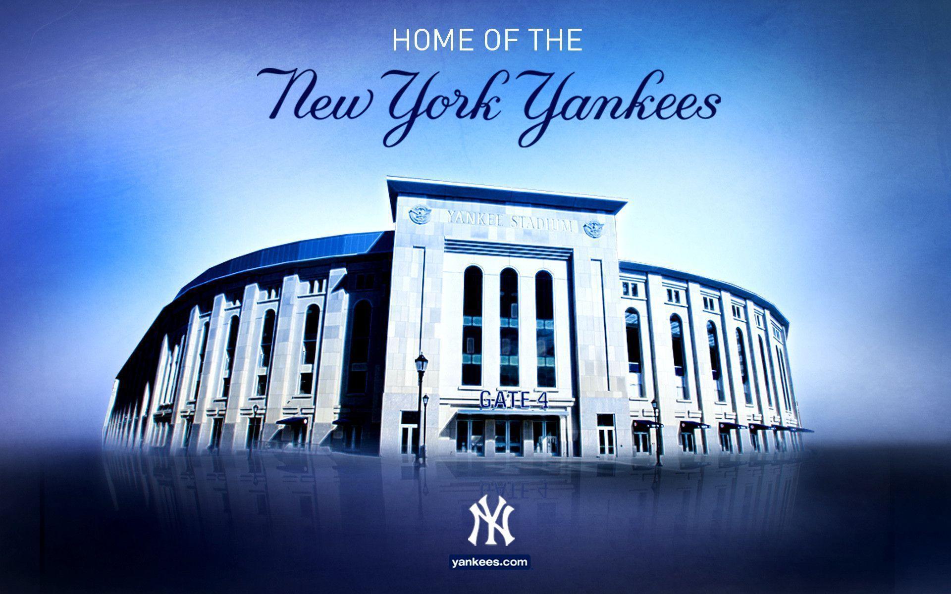 New York Yankees Logo Wallpapers Wallpaper Cave
