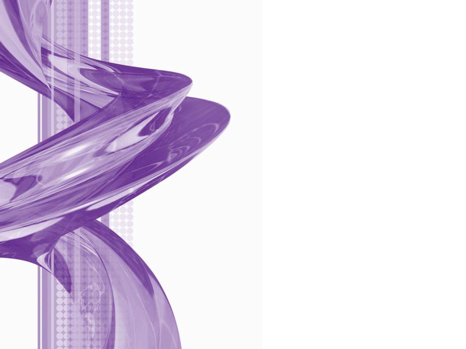 Purple Liquid Side Swirl Background for Powerpoint Presentations
