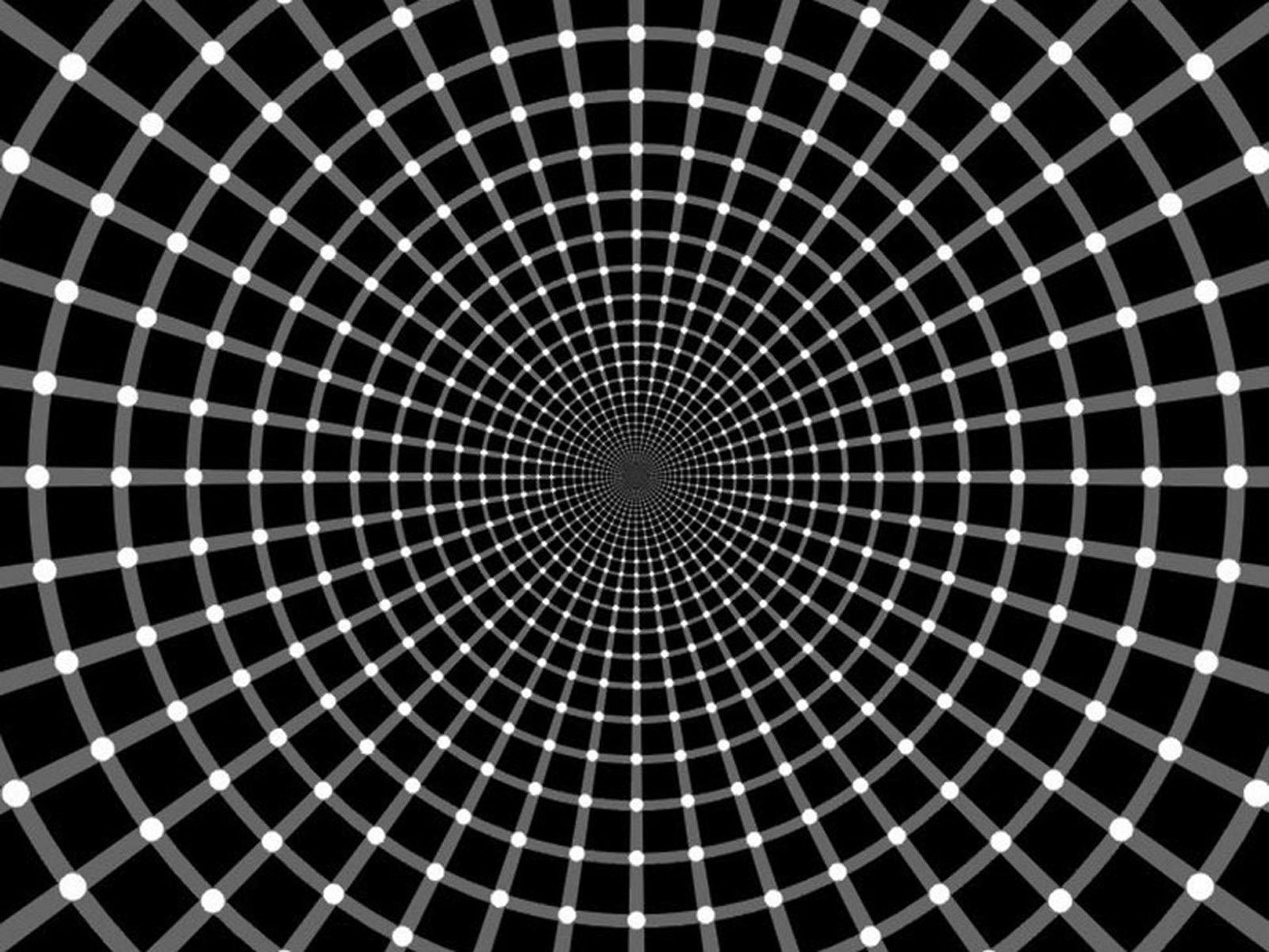 Hypnotic Dots Illusions HD Wallpaper taken from Optical Illusions