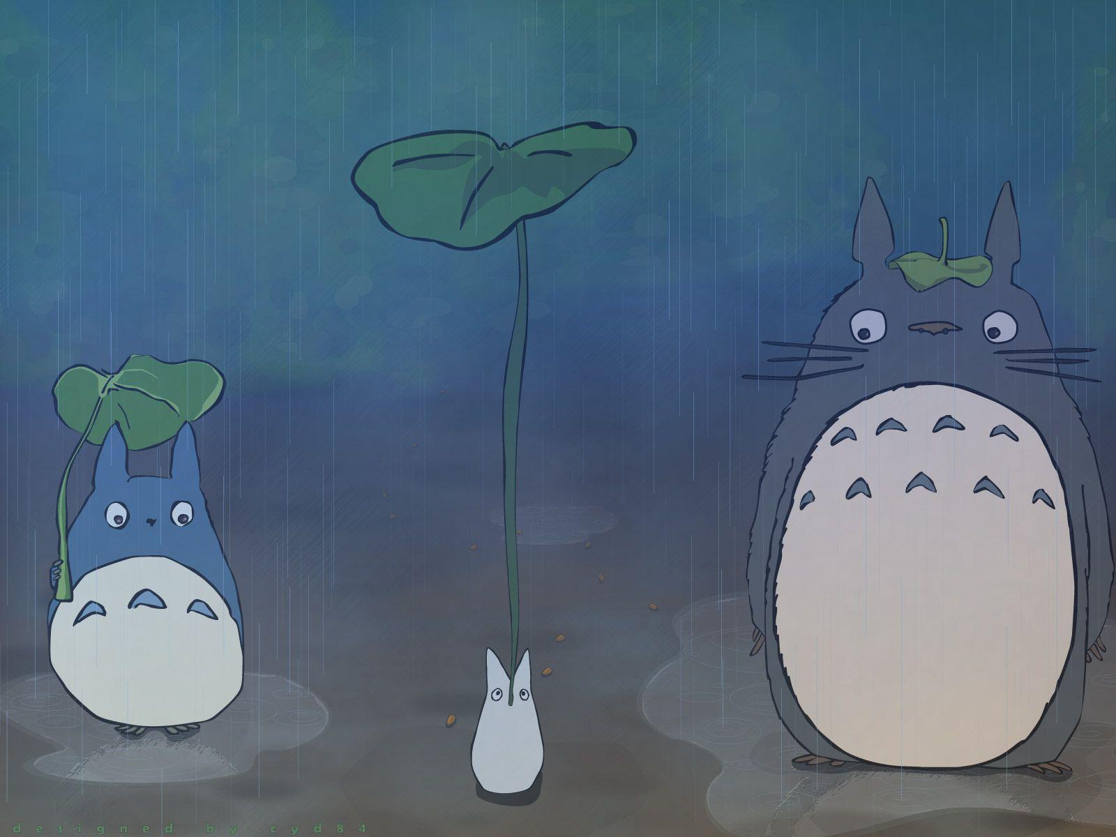 Totoro Wallpaper My Neighbor Totoro Wallpaper Anime Background