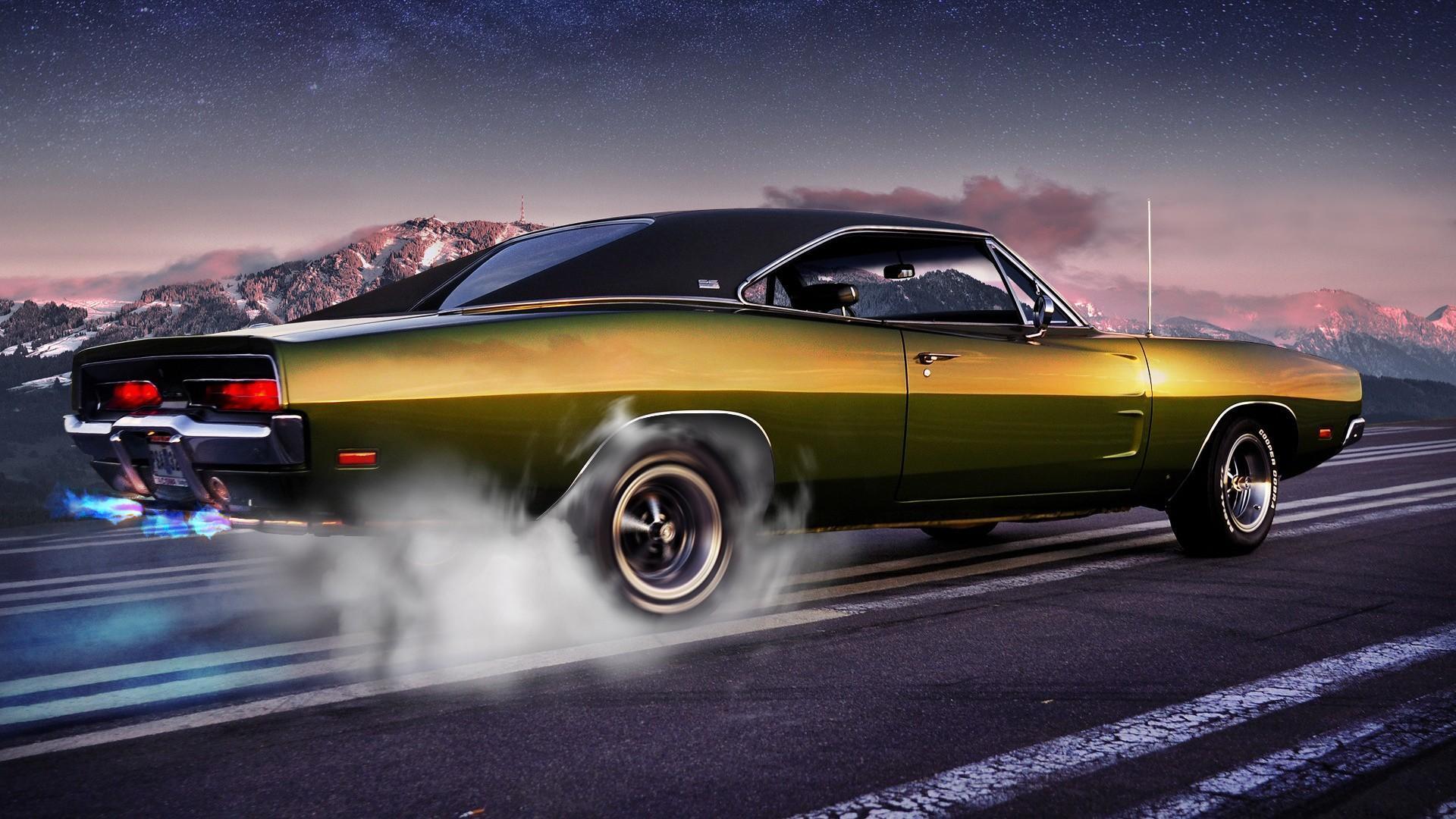 Wallpaper For > Muscle Car HD Wallpaper For Desktop