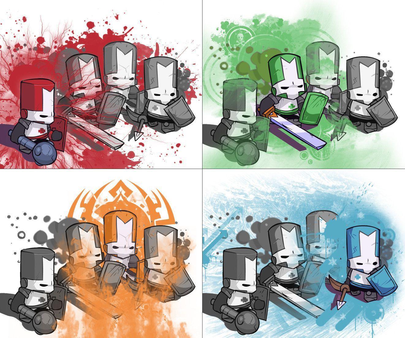 Castle Crashers Red Knight Wallpaper