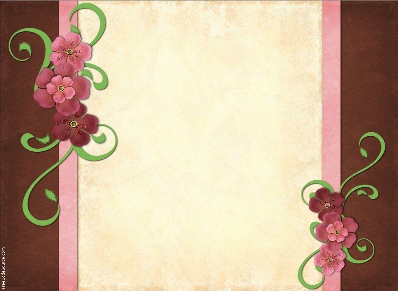 Pretty Flowers Formspring Background, Pretty Flowers Formspring