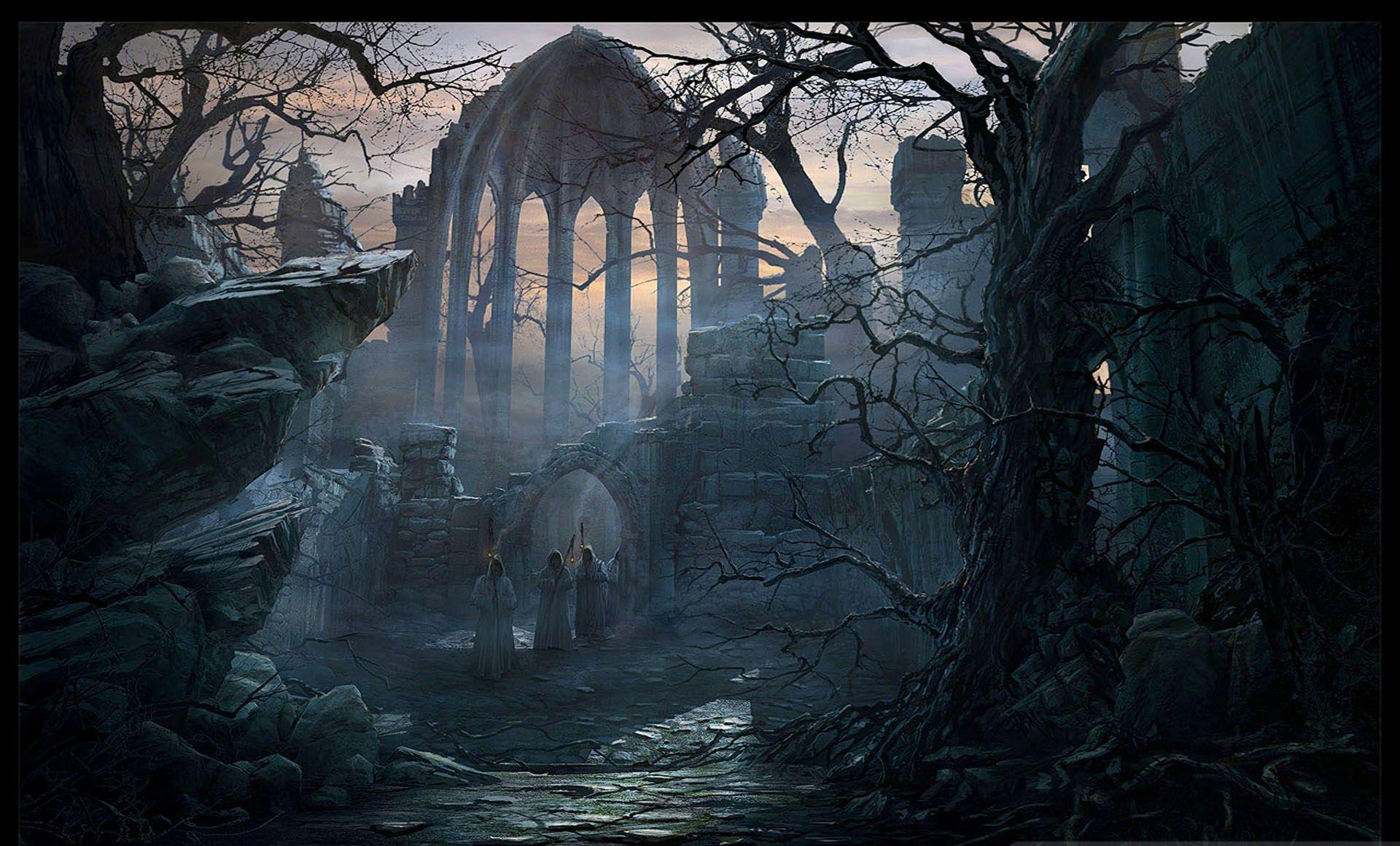 Dark Gothic Background Image