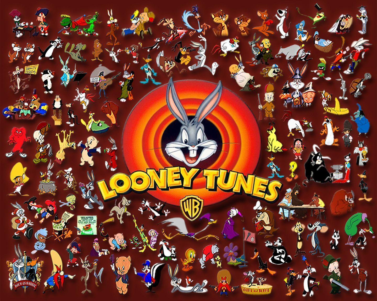 Looney Tunes Collage Brothers Animation Wallpaper