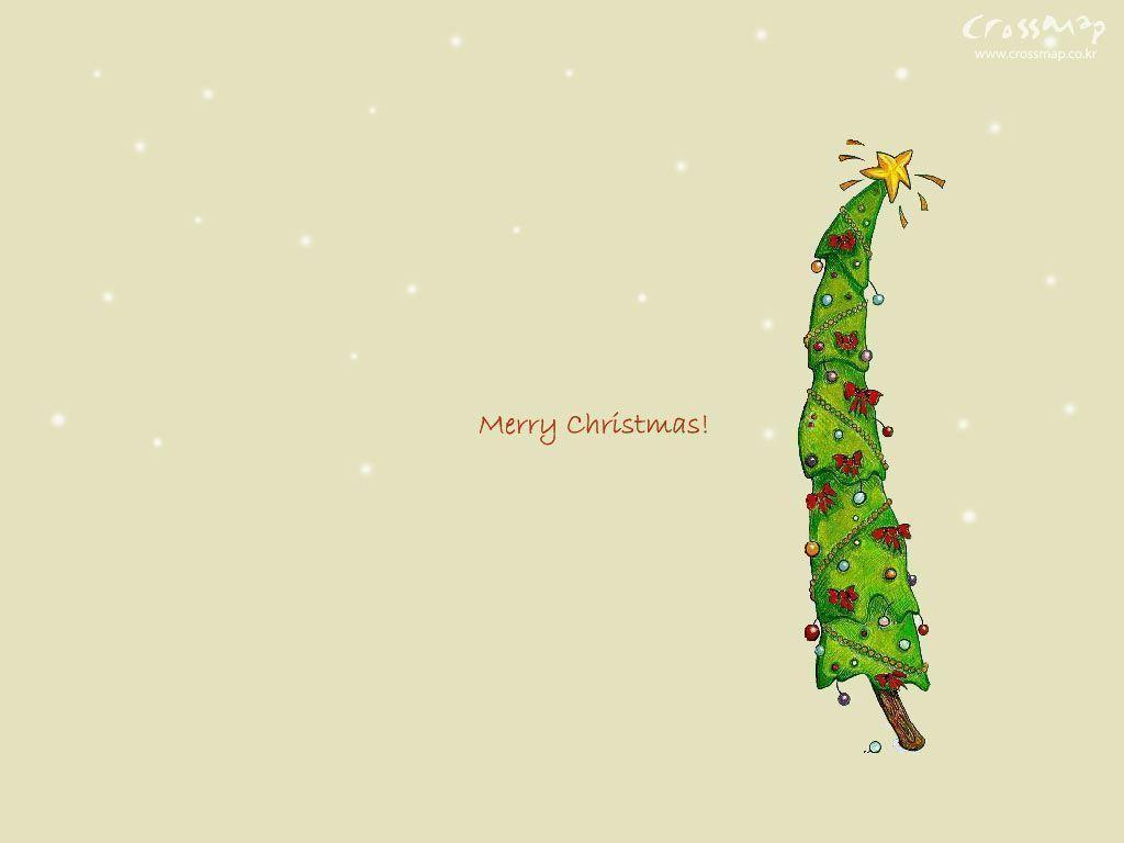 image For > Cute Christmas Tree Wallpaper