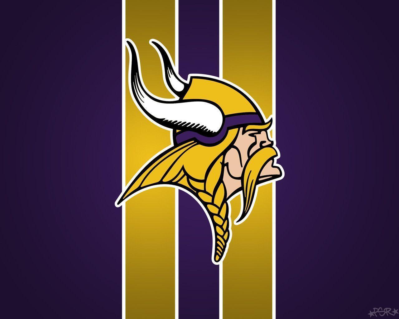 Logo Minnesota Vikings Wallpaper. Free Download Wallpaper