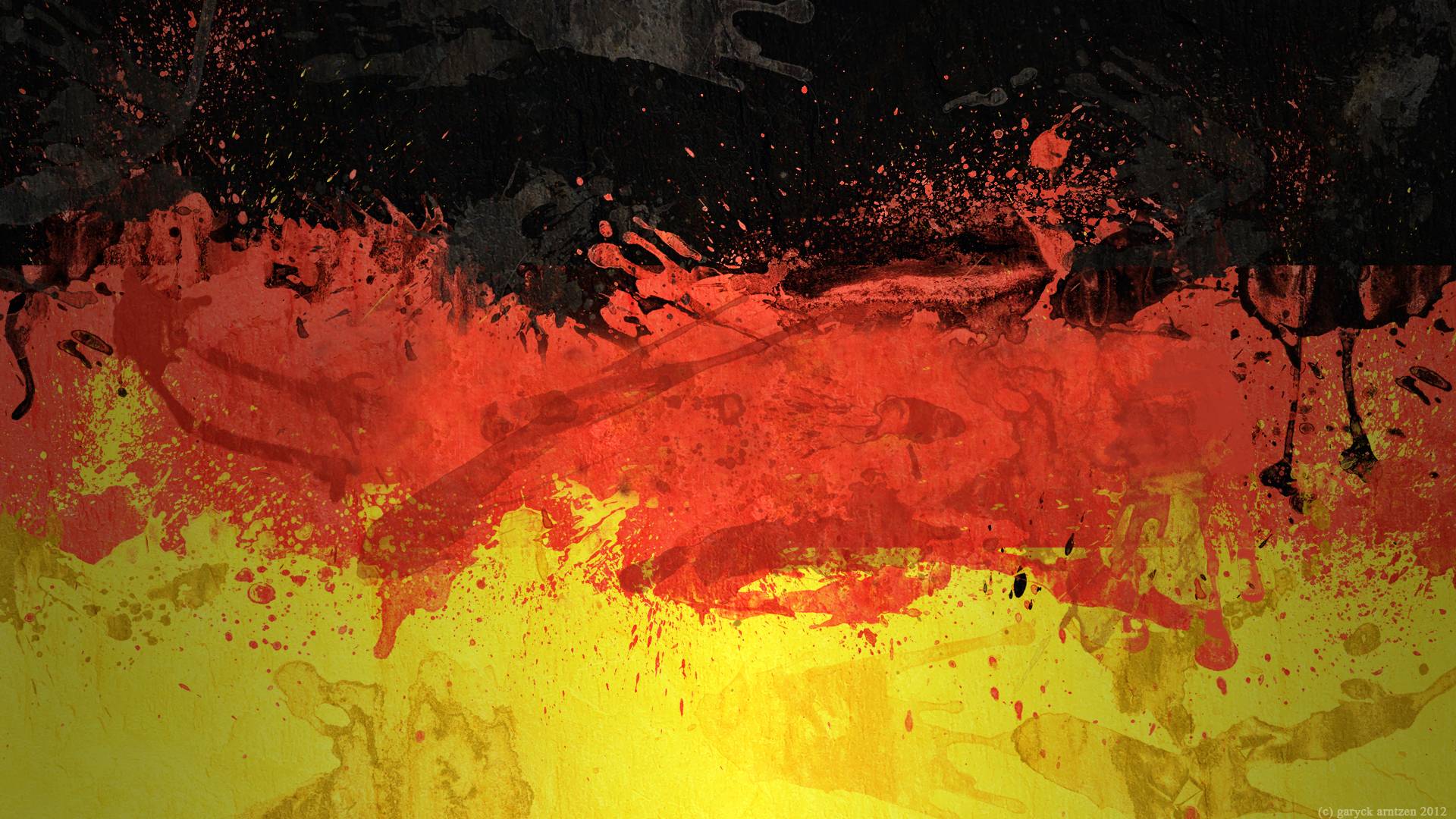 Germany Flag Art