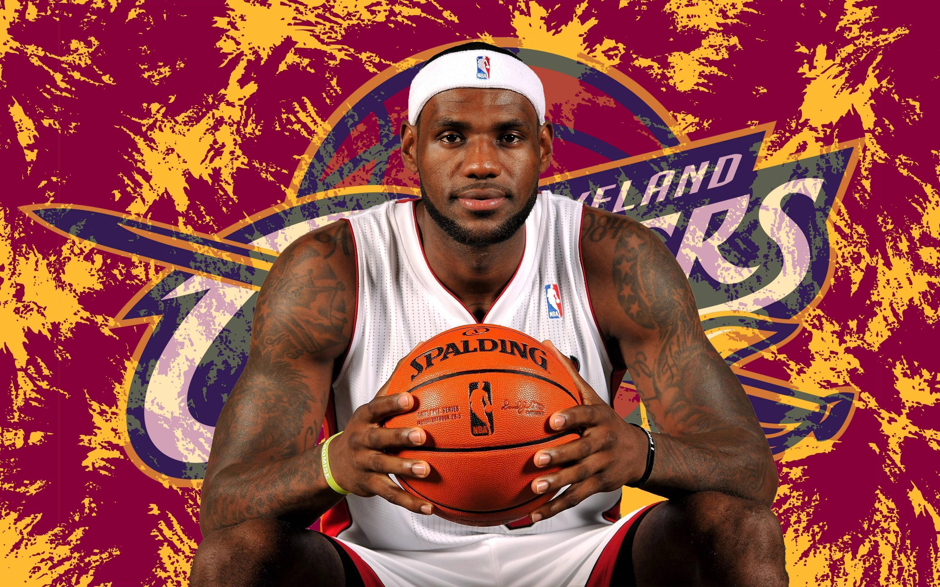 LeBron James 2014 Cleveland Cavaliers Wallpaper Wide or HD. Male