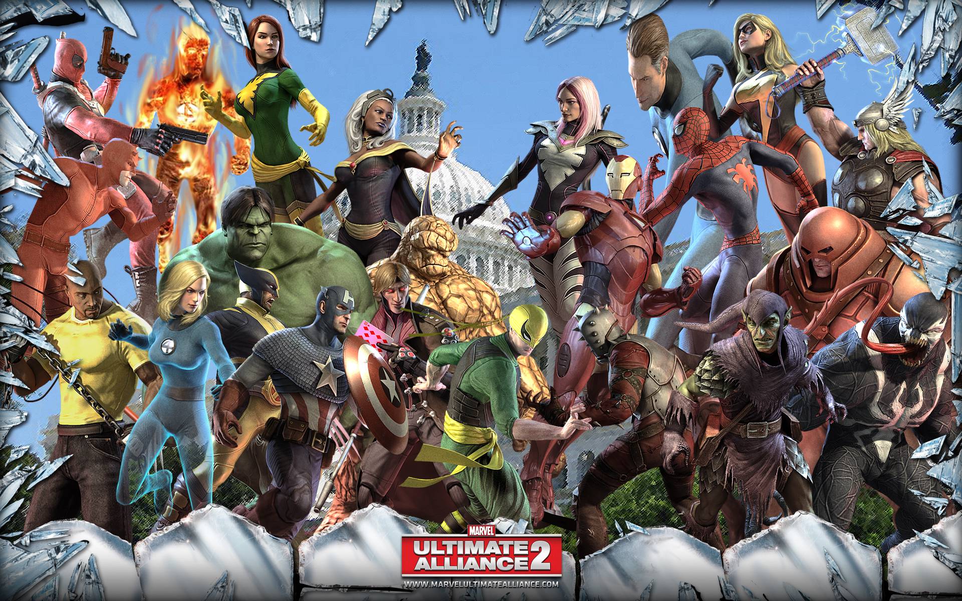Ultimate Alliance 2 Characters