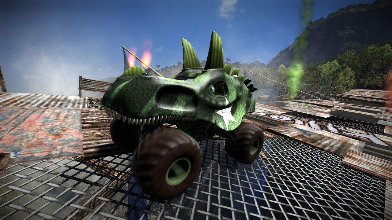 Ps3 Pacific Rift Dino Monster Truck Wallpaper Car Picture