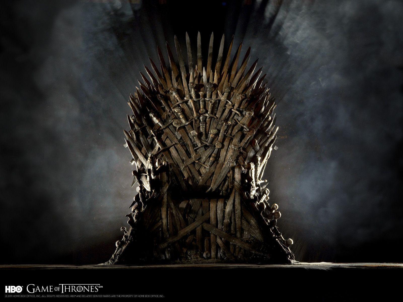 Iron Throne of Thrones Wallpaper