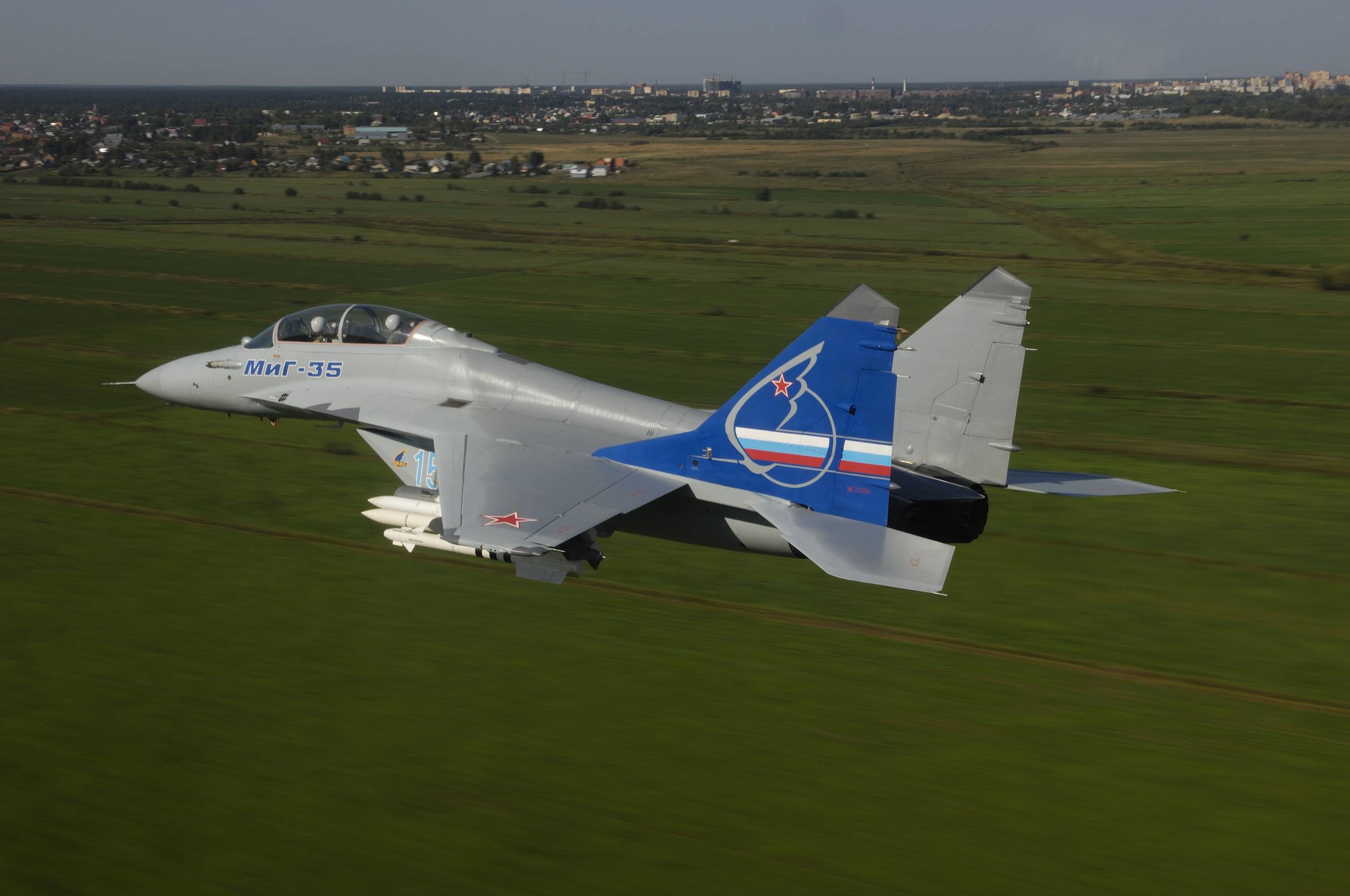 Wallpaper Airplane Fighter Mikoyan MiG 35 Aviation, Free Desktop