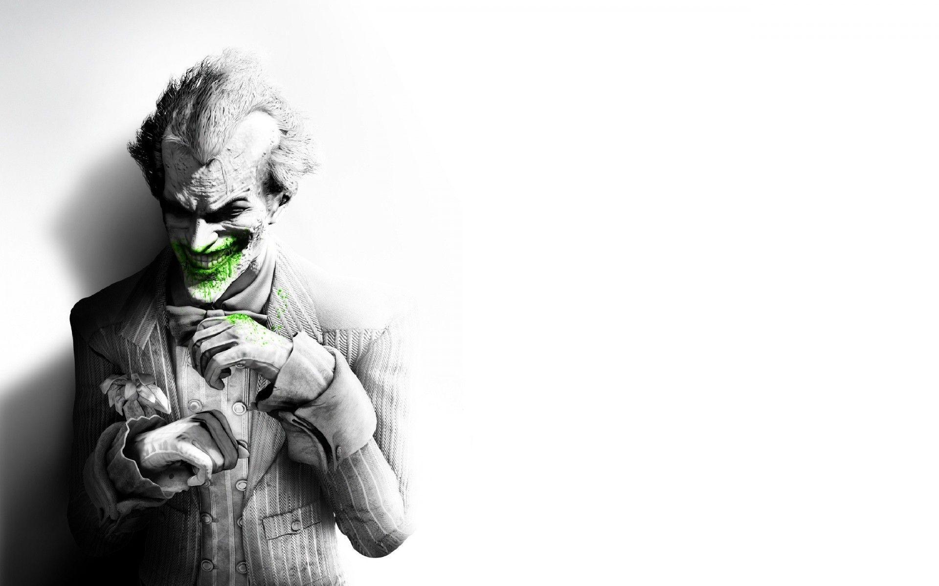 Wallpaper For > Joker Arkham Asylum Wallpaper