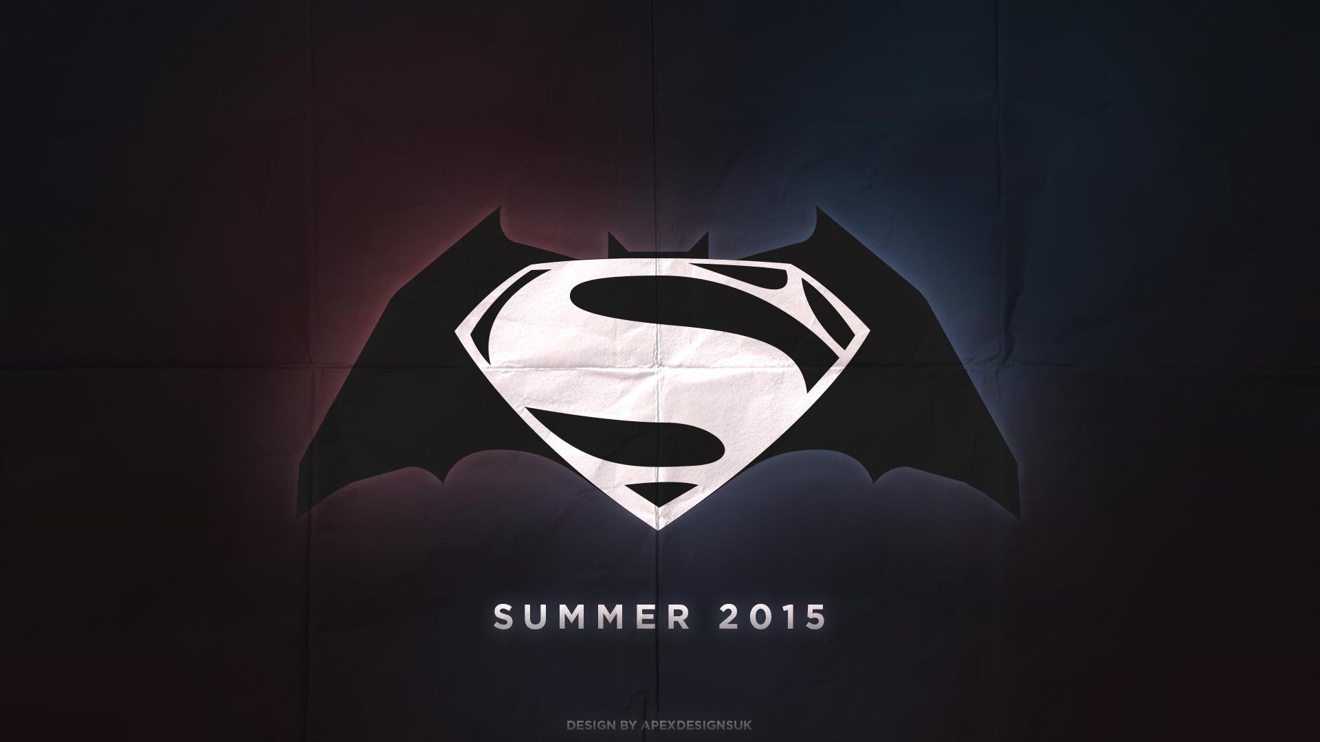 image For > Batman Vs Superman Logo Wallpaper