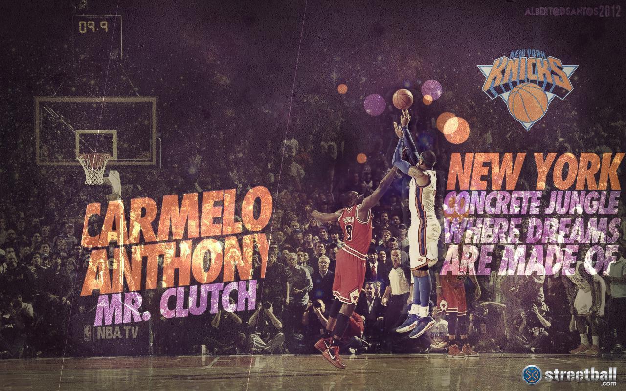 Carmelo Anthony HD Game Winning Shot Wallpaper