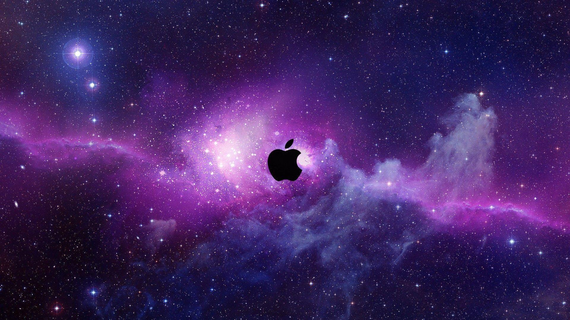 Wallpaper For > Purple Apple Wallpaper Desktop