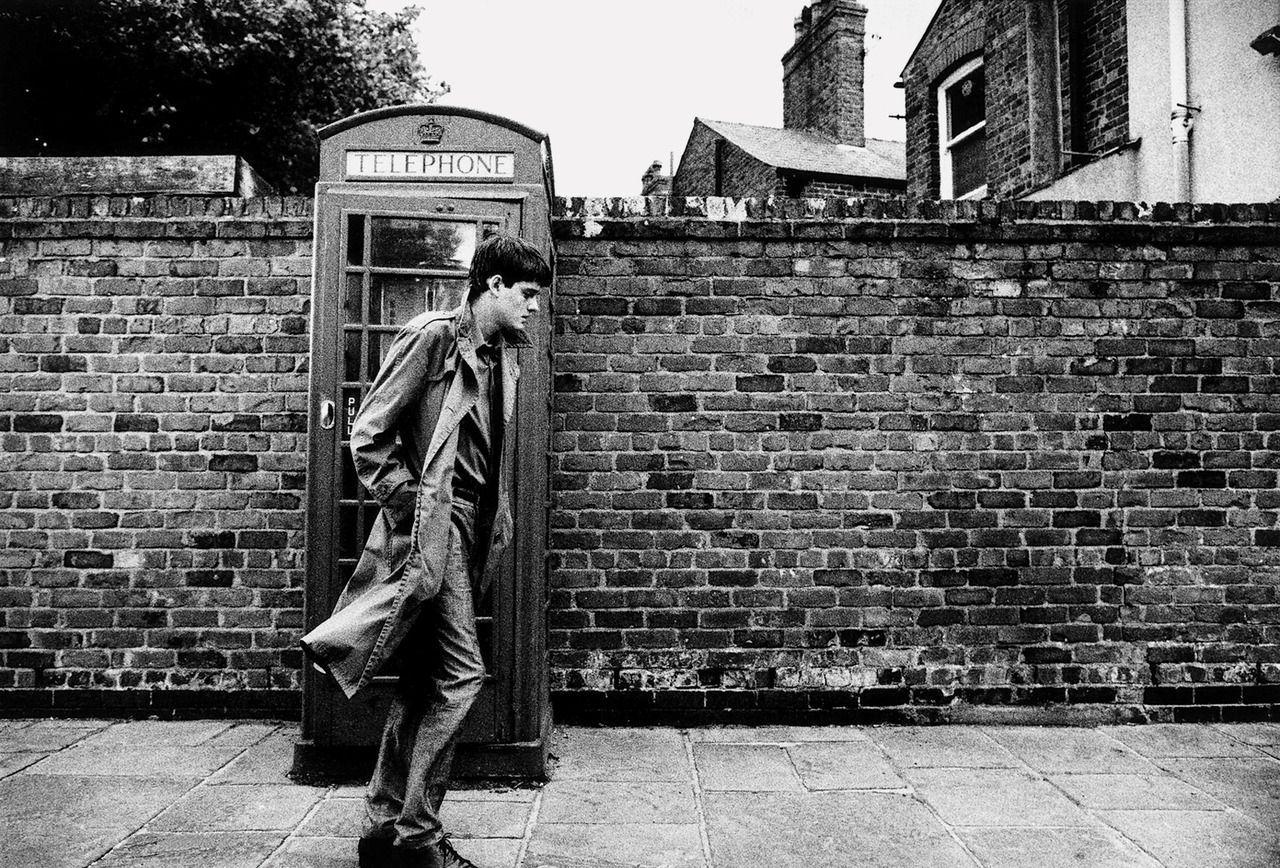 Ian Curtis Walk By Post Punk Phone Booth HD Wallpaper #