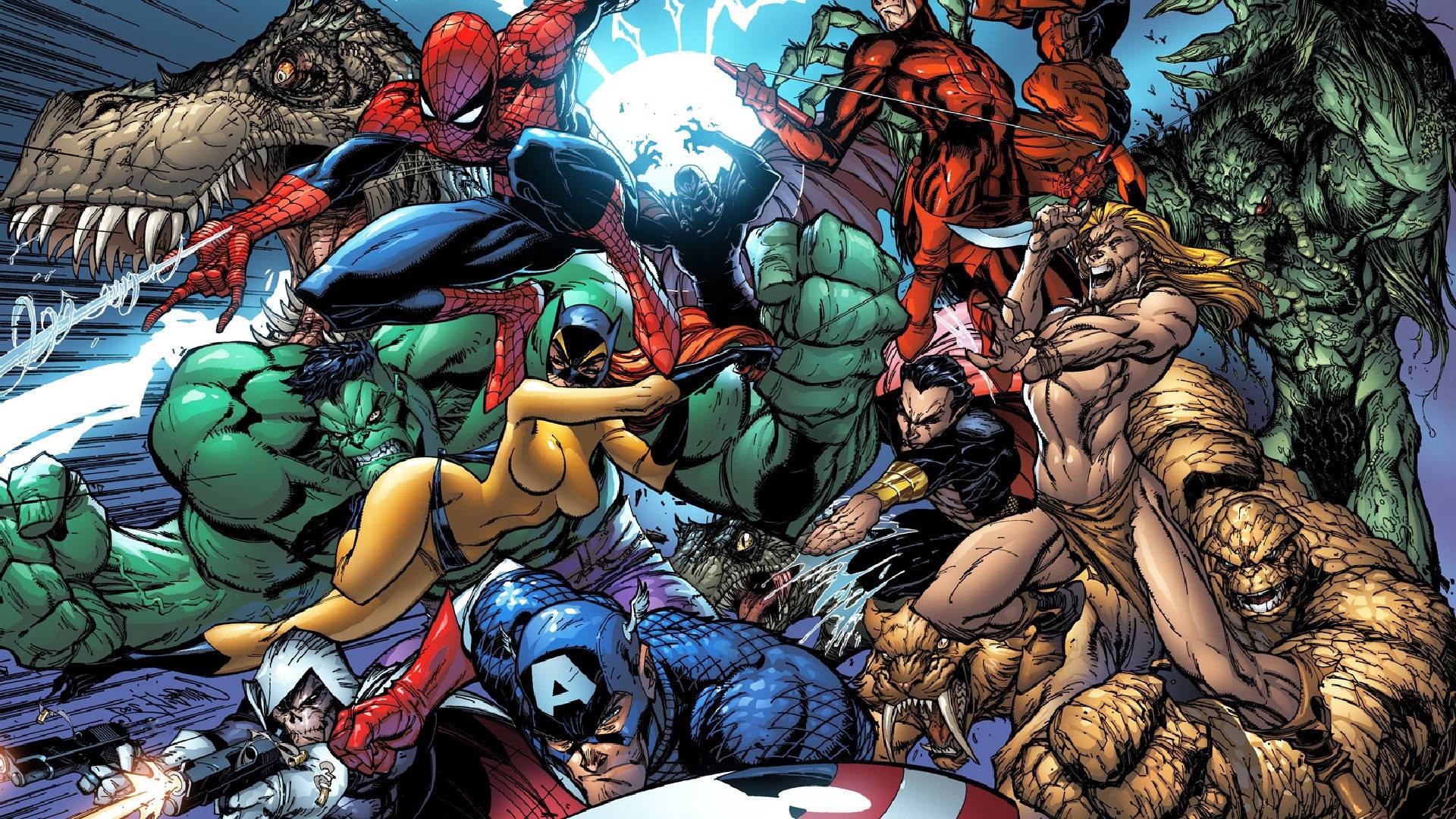 Marvel Superhero Desktop Wallpaper Wallpaper Marvel Characters K