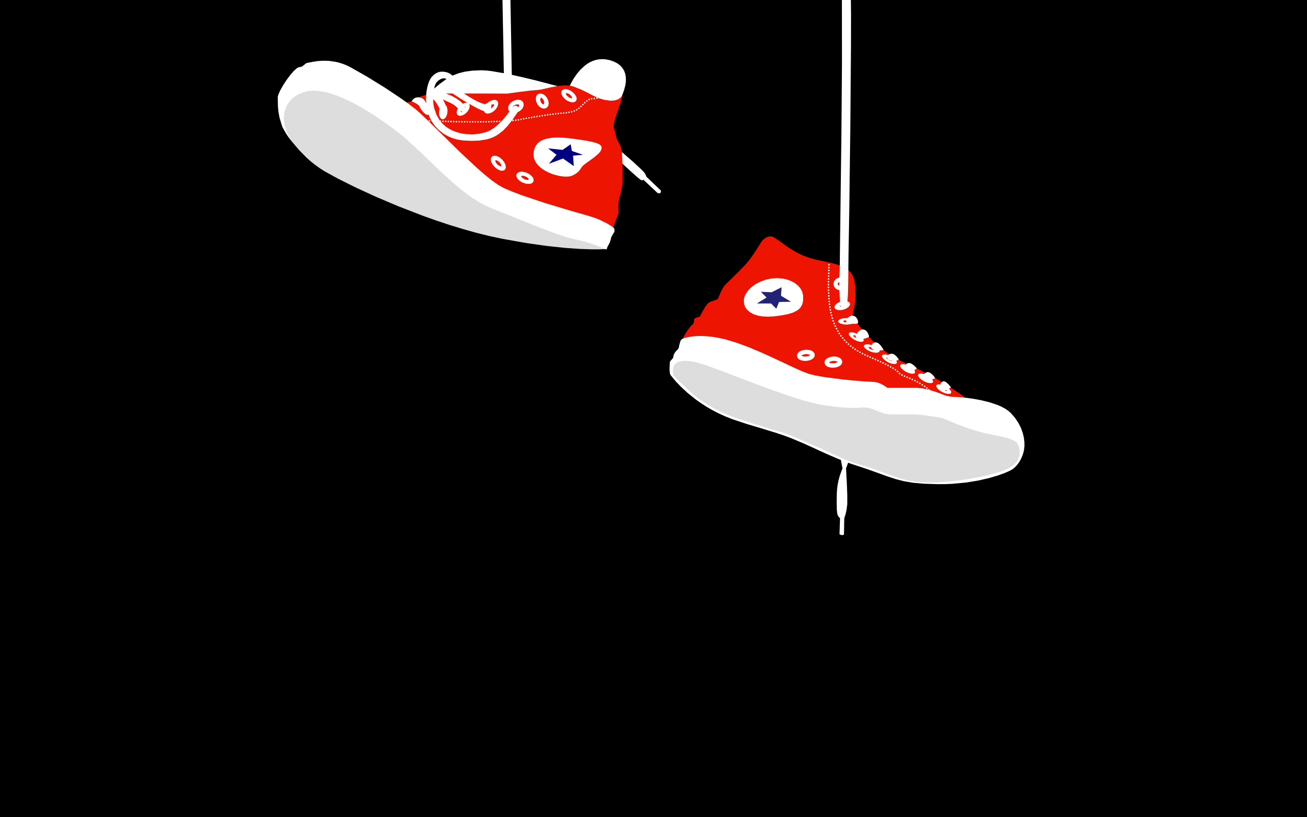 Wallpaper For > Red Converse All Star Wallpaper HD