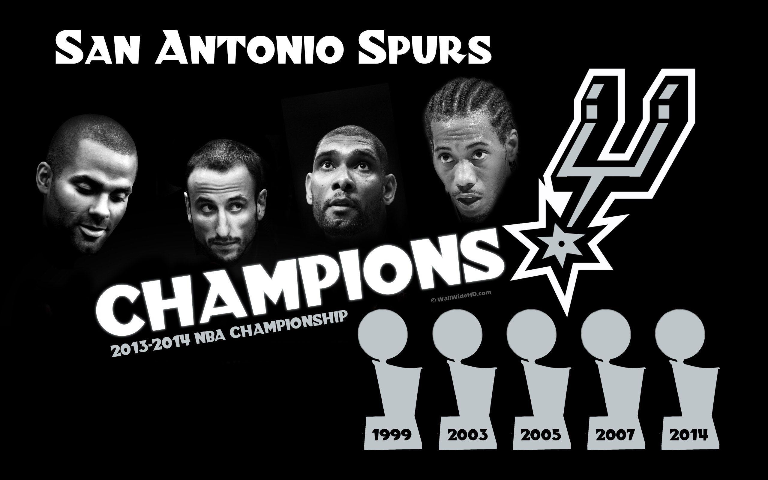 San Antonio Spurs NBA Champions 2013 2014 Wallpaper Wide Or HD