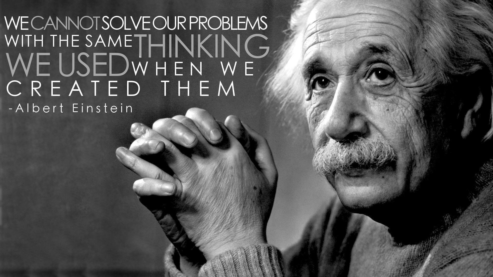 Albert Einstein Quotes Exclusive HD Wallpaper