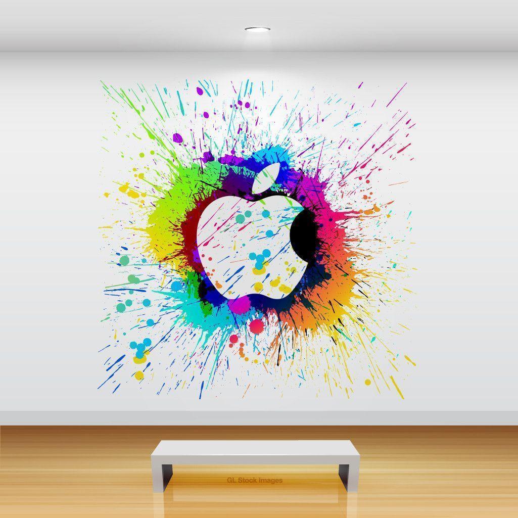 Beautiful Artsy Apple iPad Background