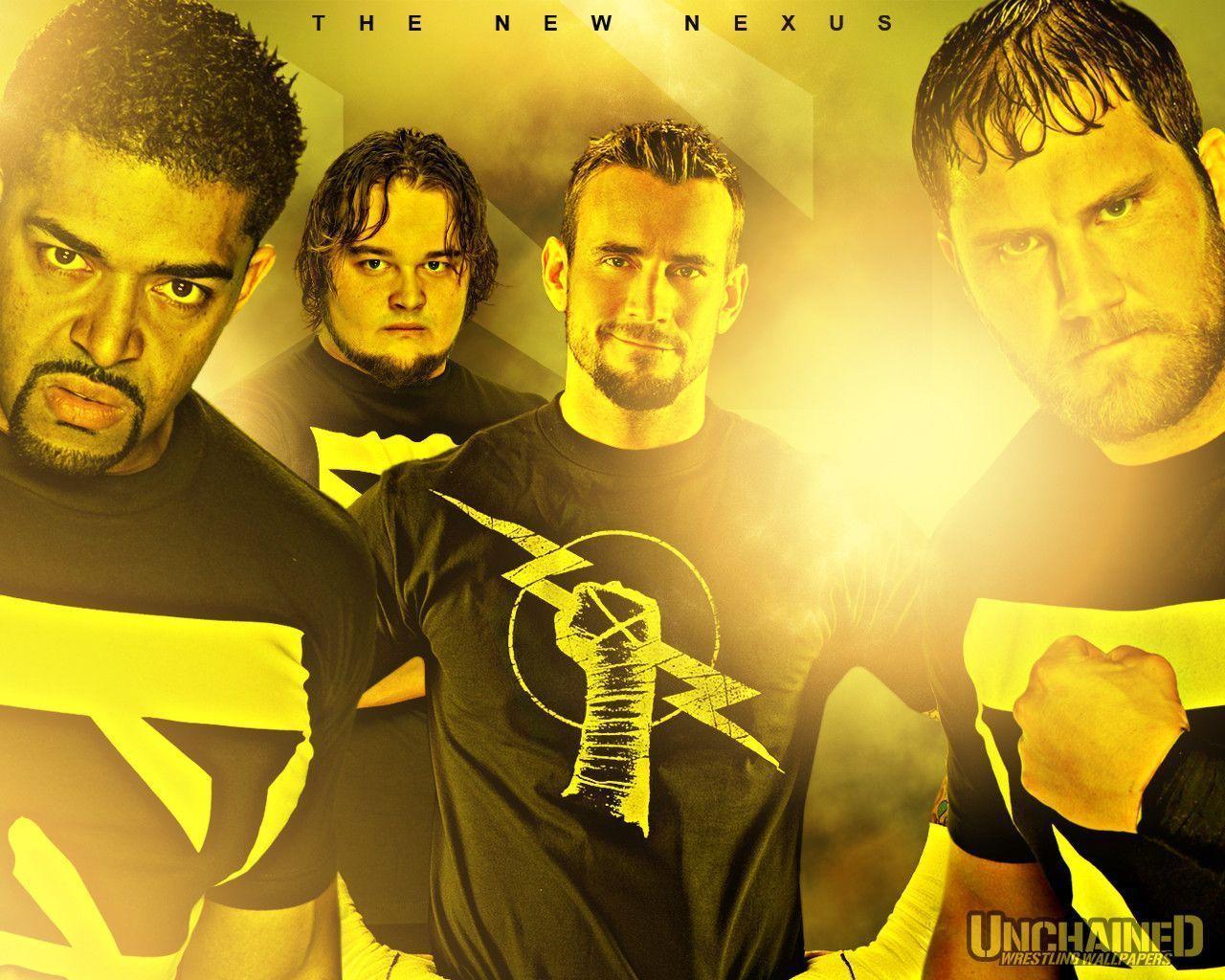 WWE CM Punk / New Nexus "Uprising" Wallpaper Unchained WWE.com
