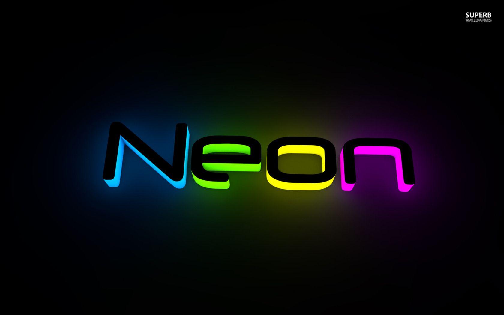 Neon Spheres HD Wallpaper. High Definition Wallpaper