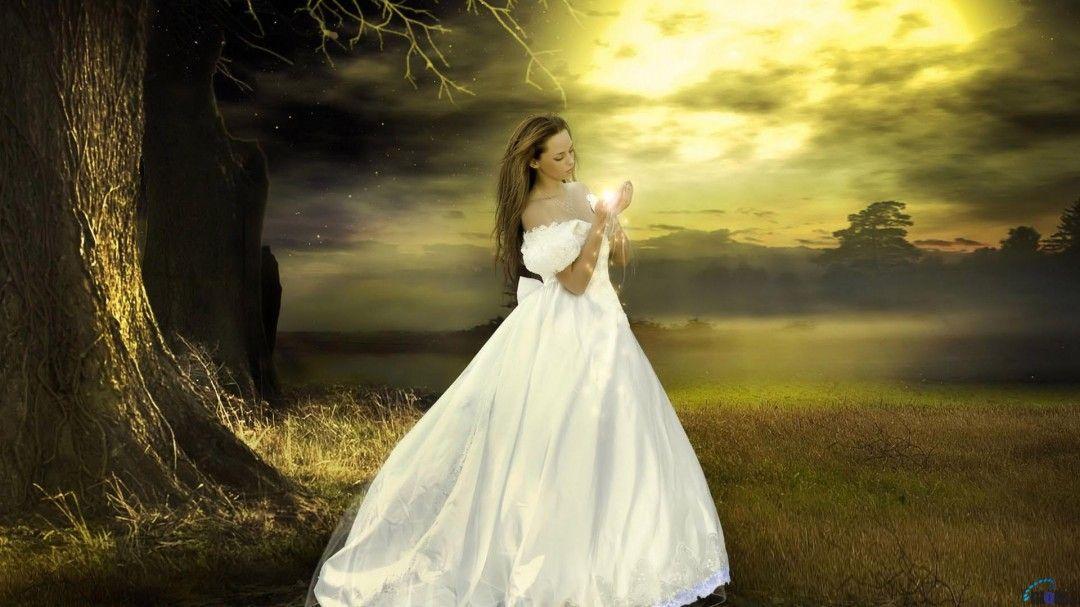 Women White Wedding Dresses 2013 HD Wallpaper HD Wallpaper