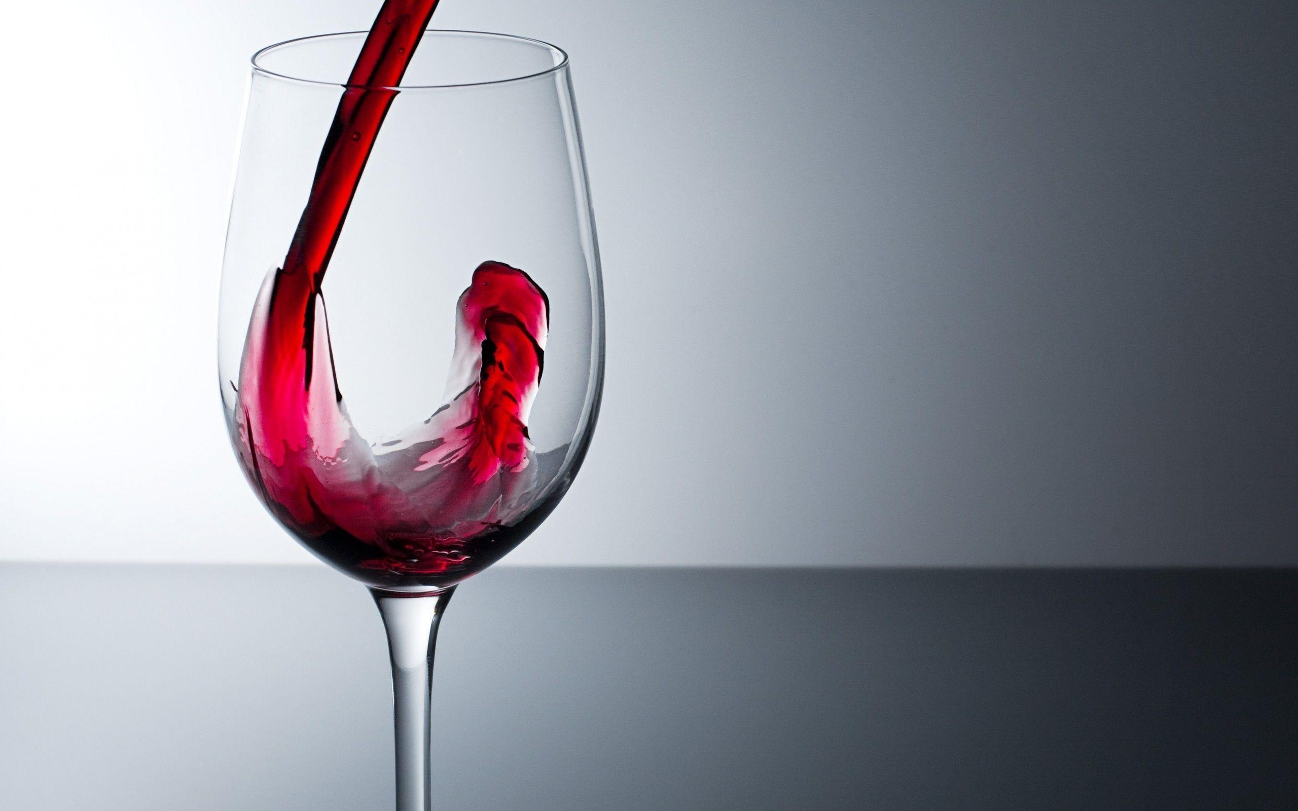 Red Wine Being Poured widescreen wallpaper. Wide