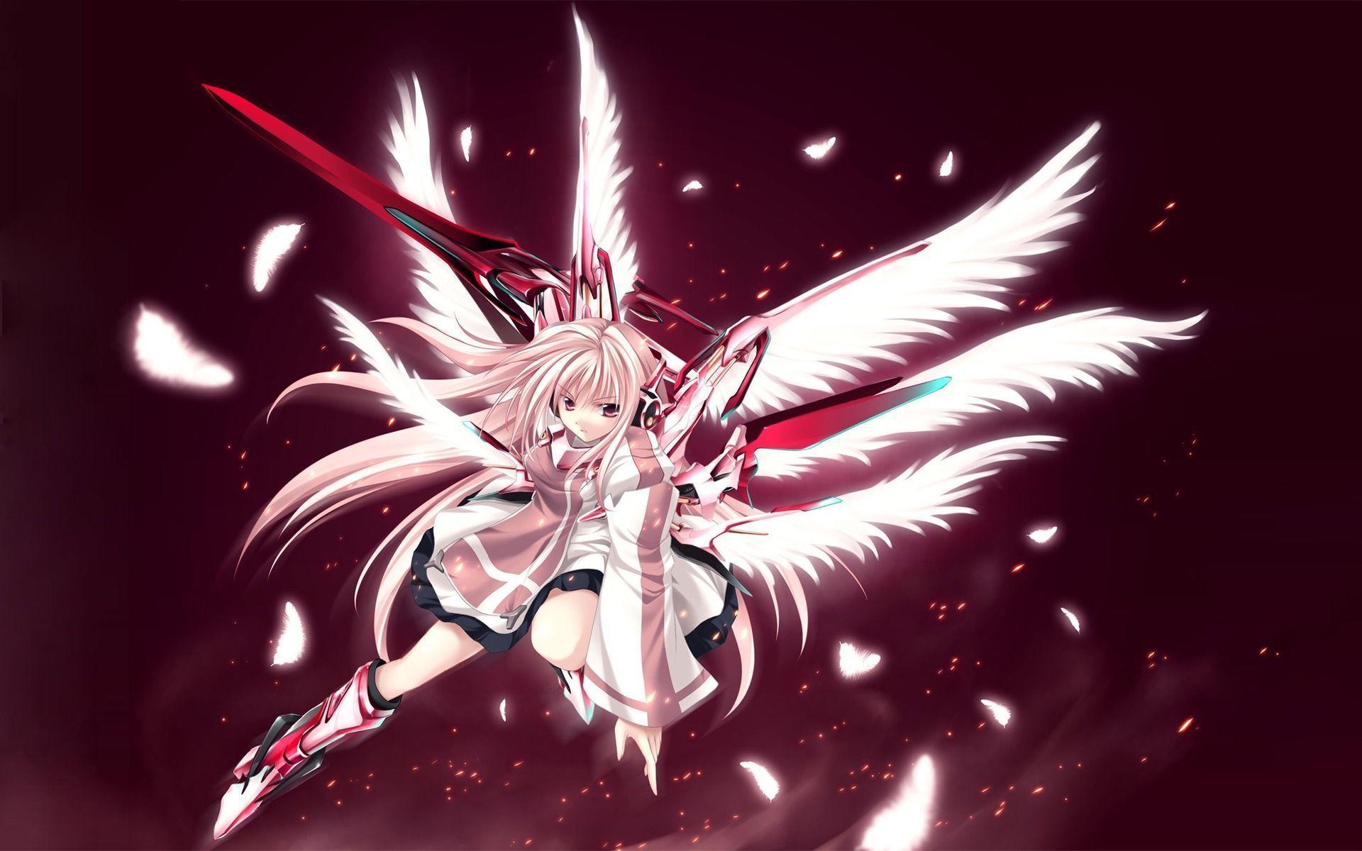 Free Download anime angel HD Wallpaper in 1920x1200 resolutions