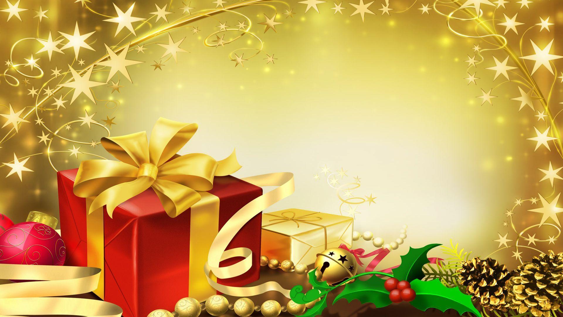 Gift Box Christmas Wallpaper