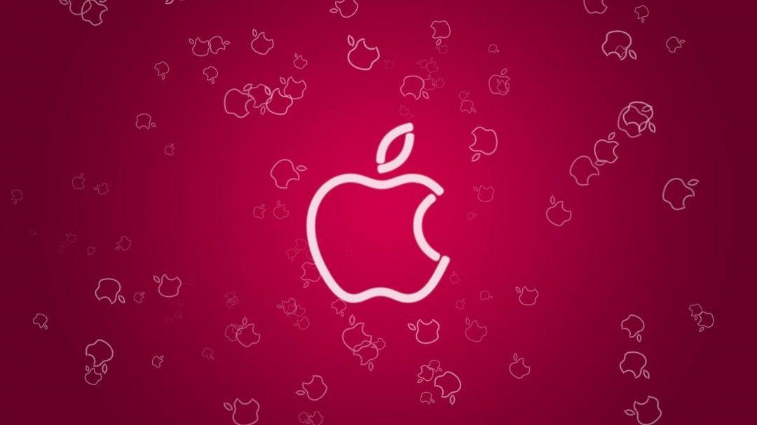 Cute Background Wallpaper For Computer Apple Logo Cute Design