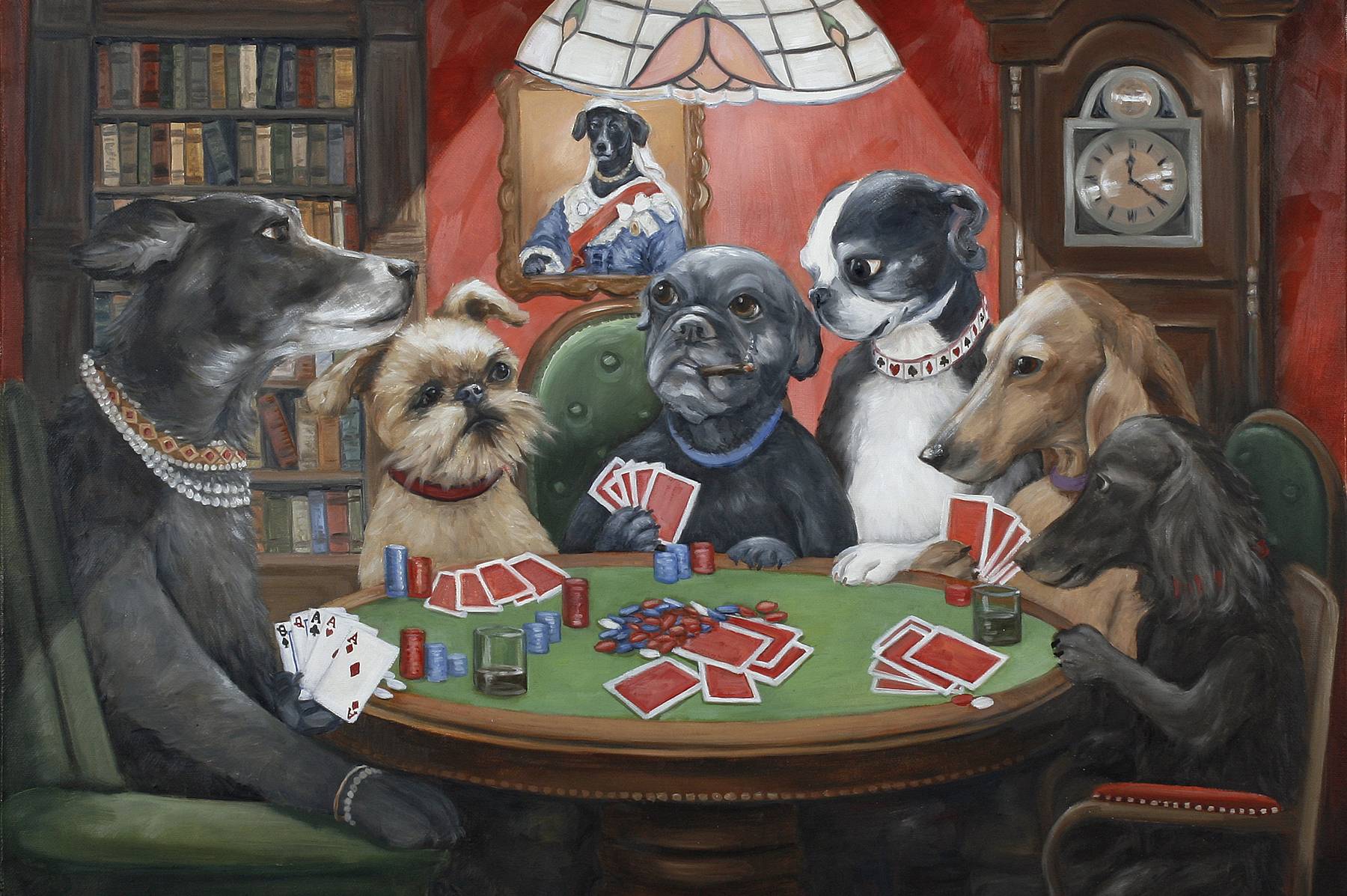 Dogs Playing Poker Wallpapers - Wallpaper Cave