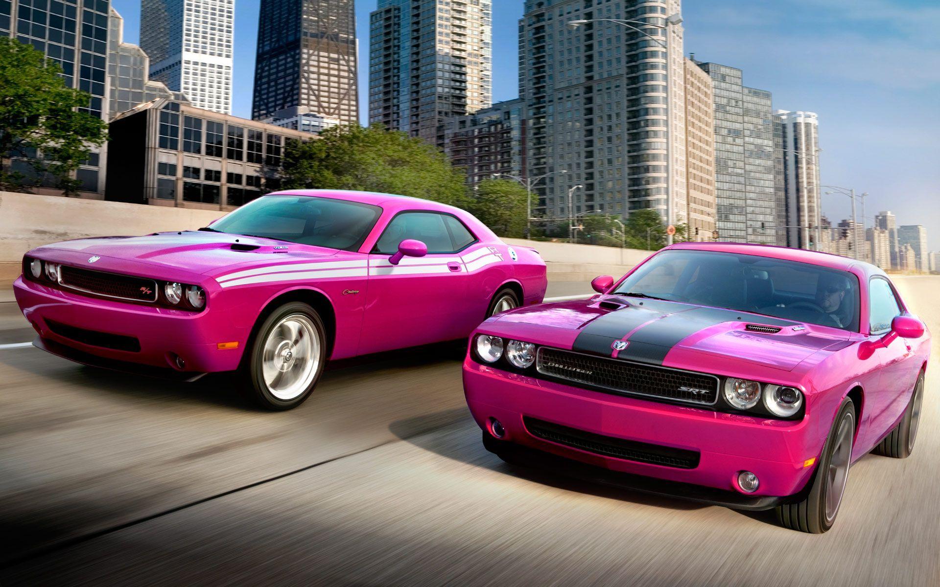 Cars Wallpaper, Dodge Challenger Pink Mopars Cars Best