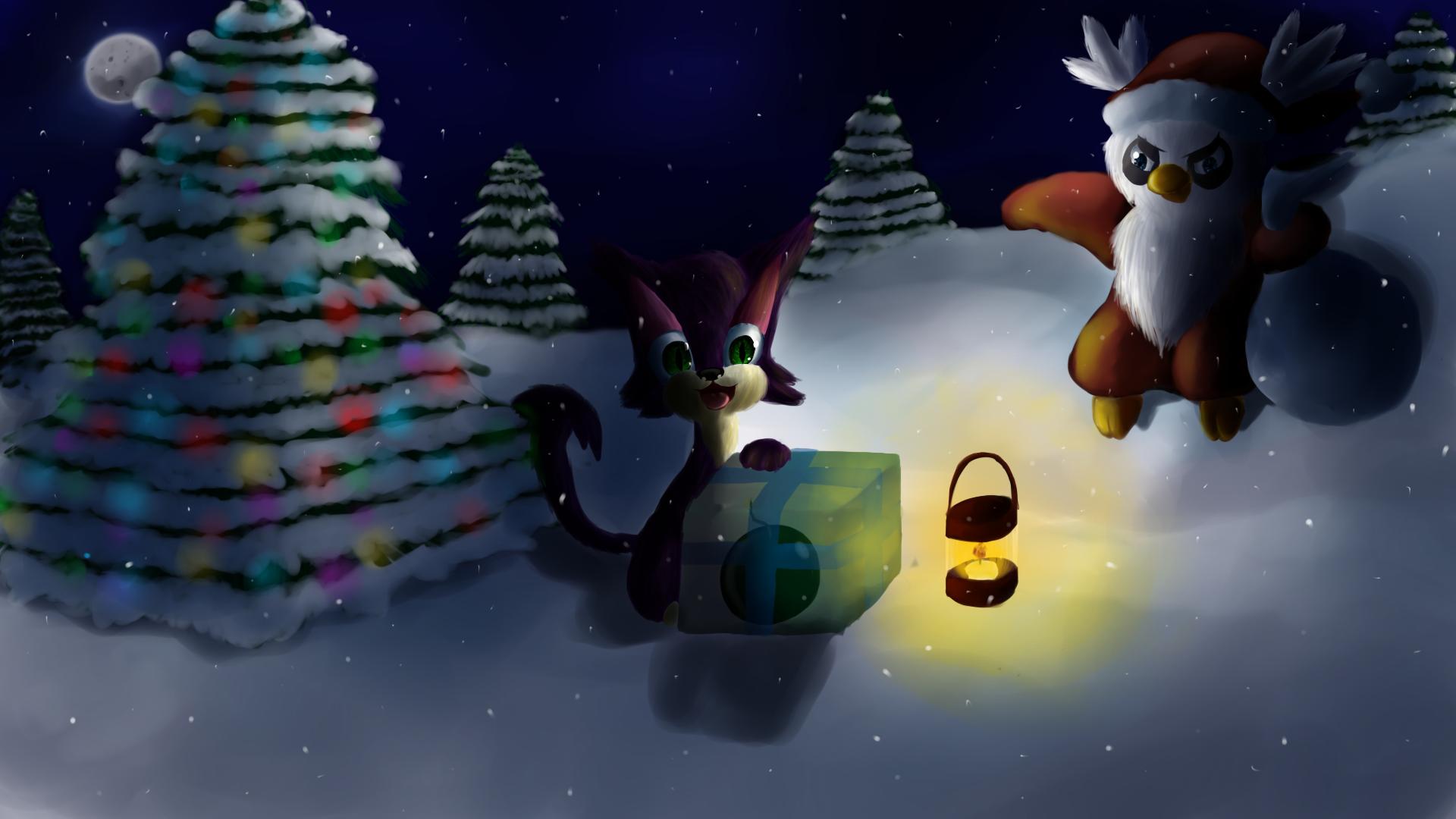 Bad Santa Christmas Pokemon Wallpaper