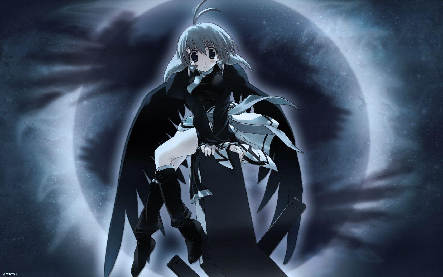 Dark Anime Angel Wallpaper 39053 in Anime