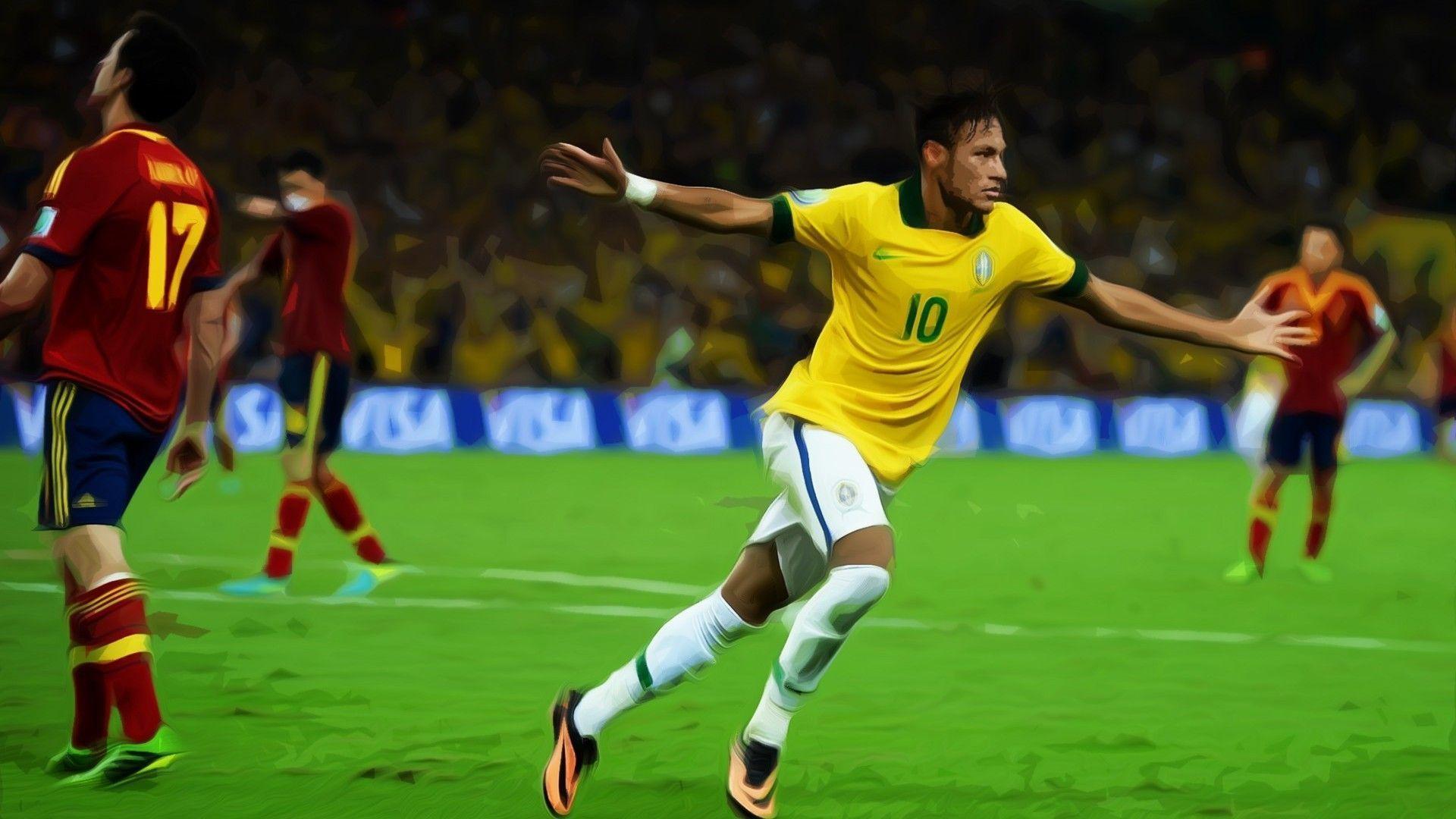 Brazil Soccer Wallpaper Neymar