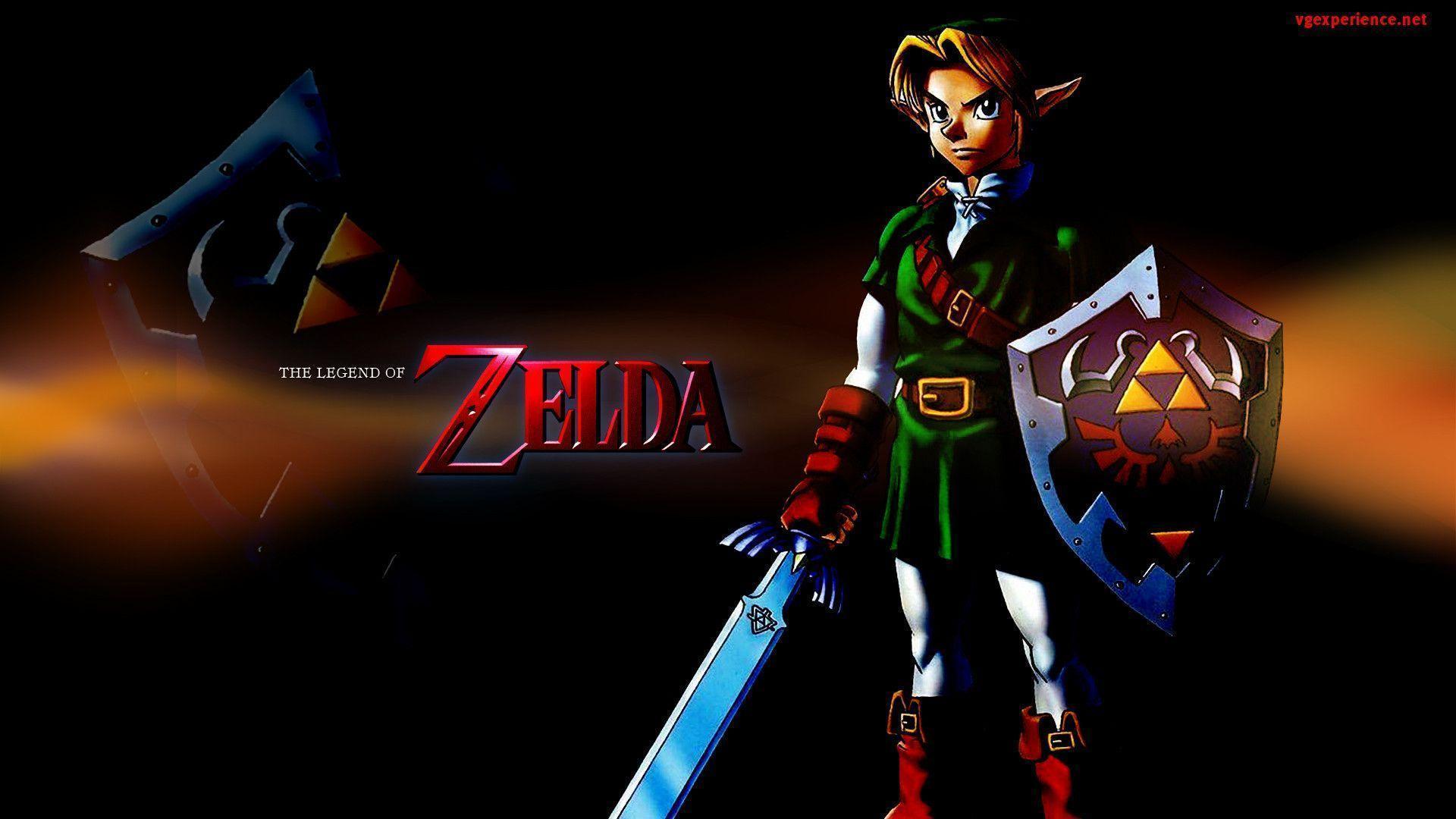 The Legend Of Zelda Logo Desktop Background HD Wallpaper, New