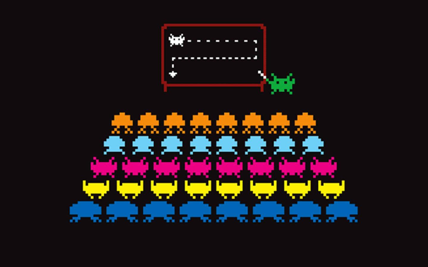 Space Invaders 1440×900 Wallpaper 819013