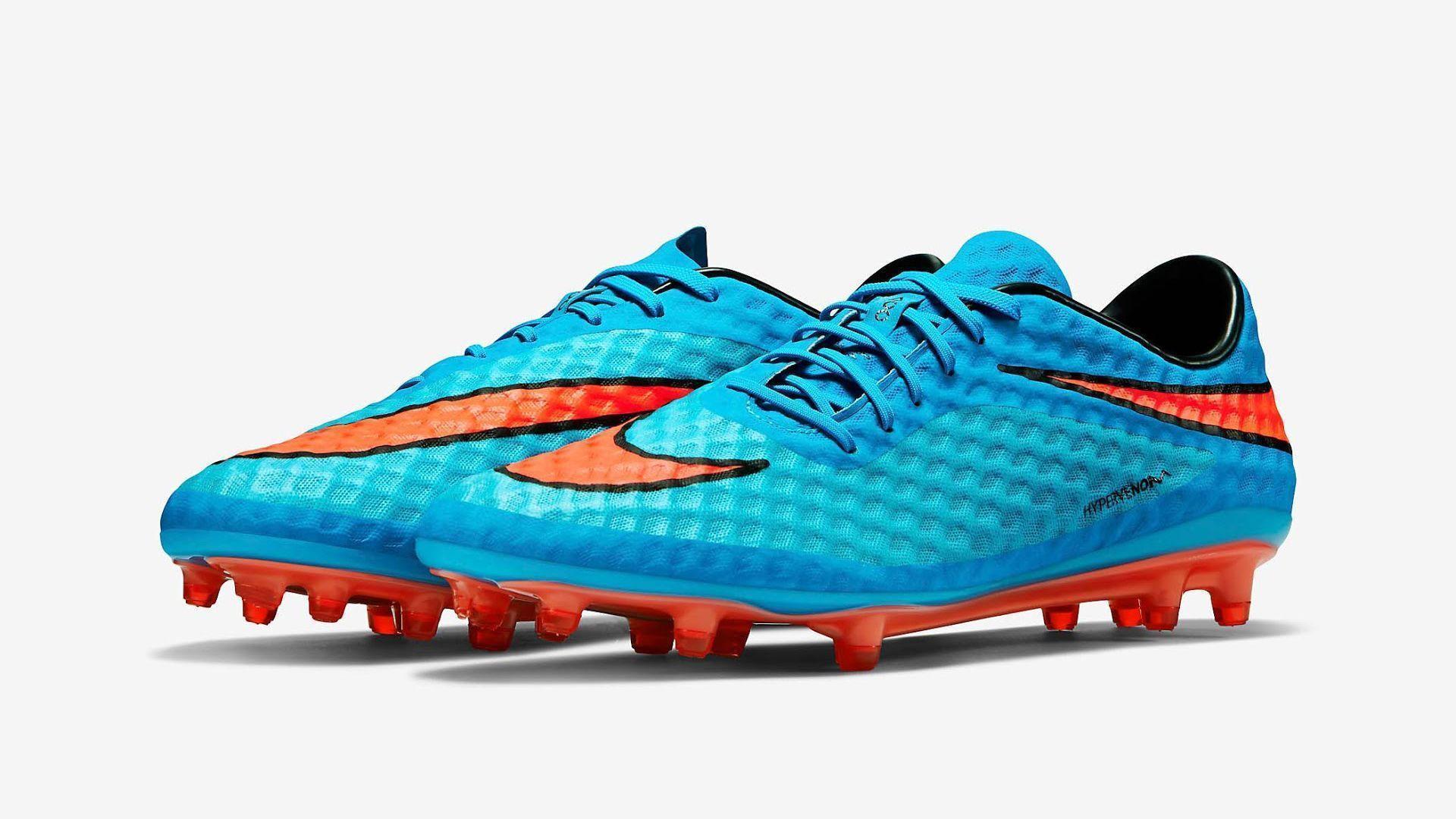 Blue Nike Hypervenom Phantom 2015 Football Boots Wallpaper Wide or