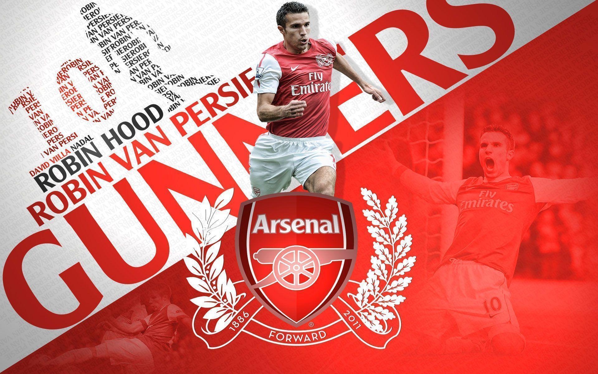 Robin Van Persie Arsenal Wallpaper Arsenal Football HD Free