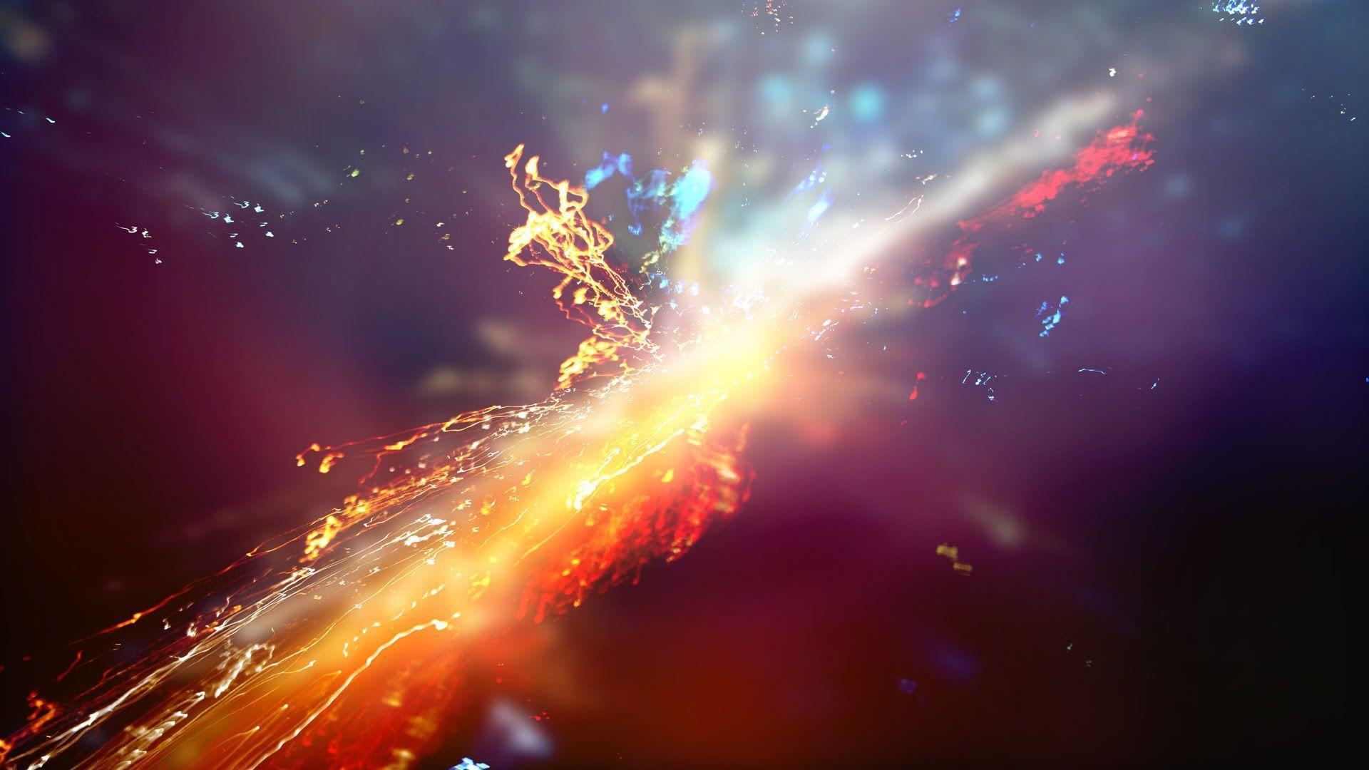 Particle Fire Screensaver