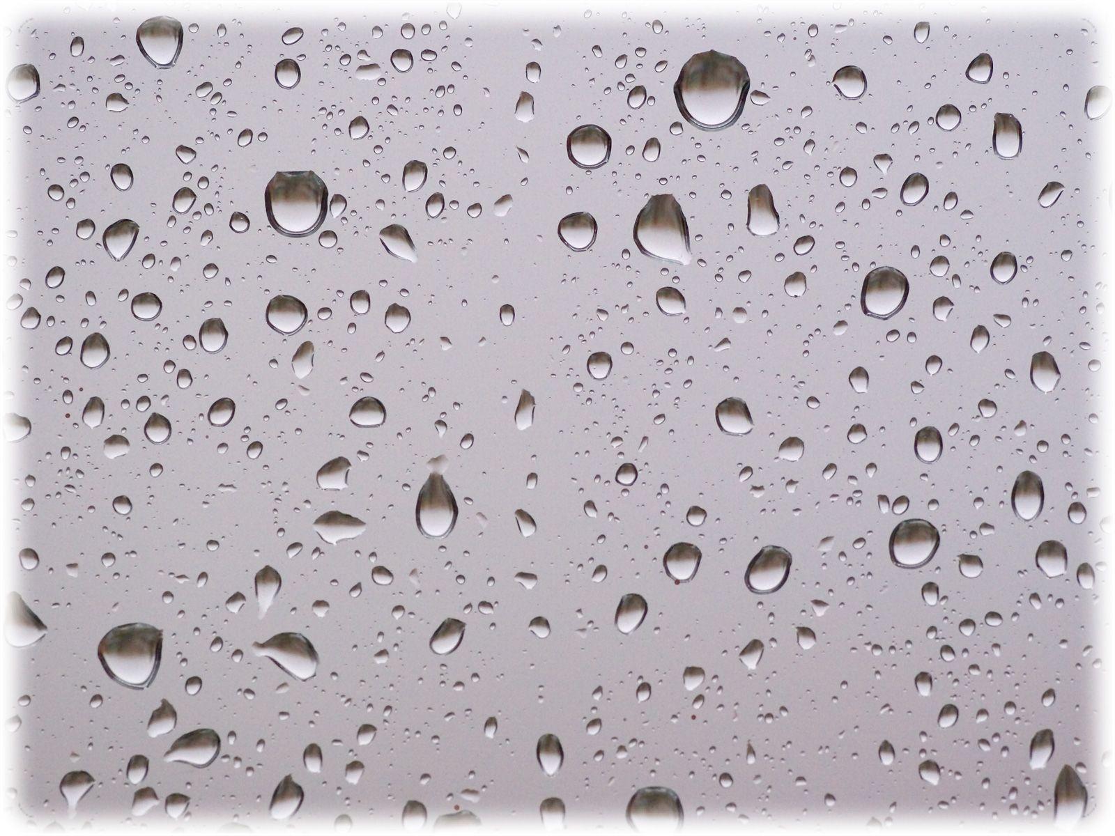 Wallpaper For > Apple Raindrops Wallpaper