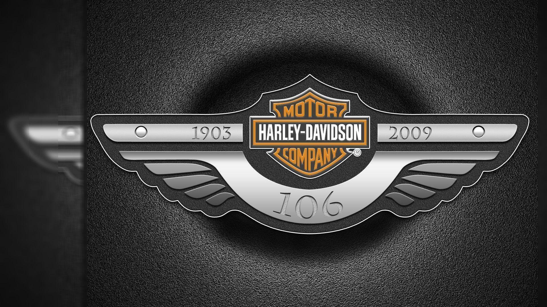 Harley Davidson Logo Wallpaper 1920X1080 HD 1080P 12 HD Wallpaper