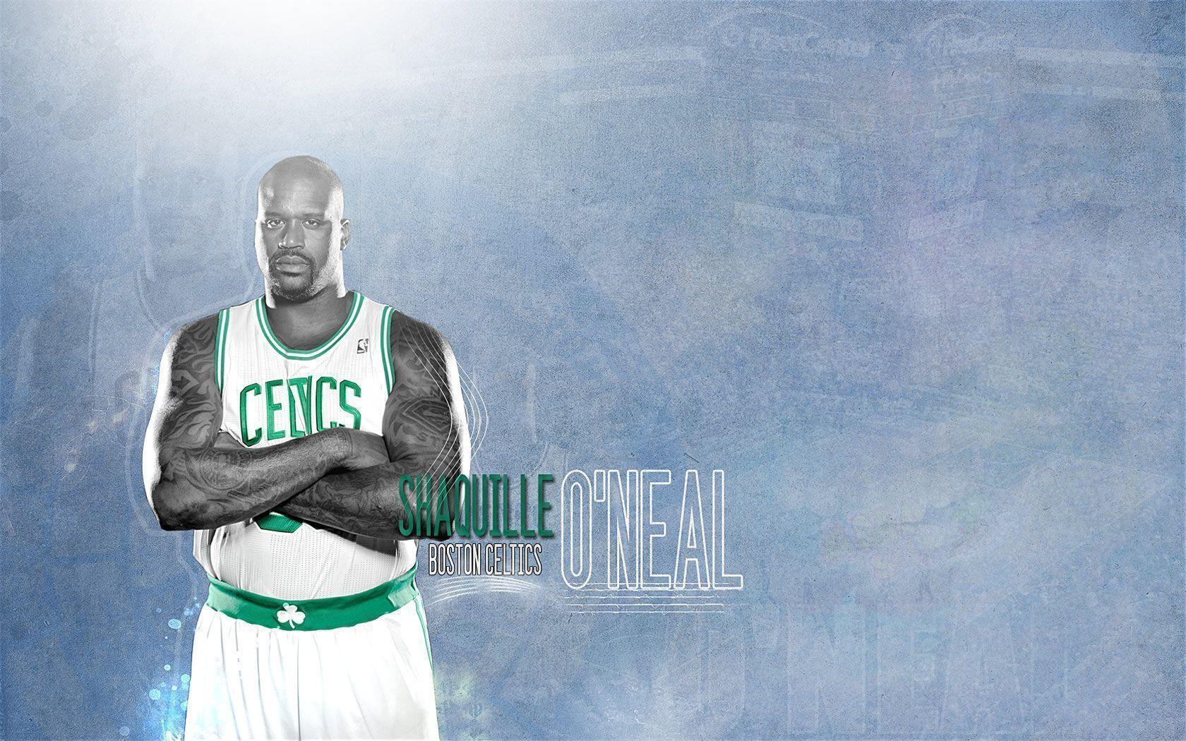 Shaq 2011 Celtics Widescreen Wallpaper