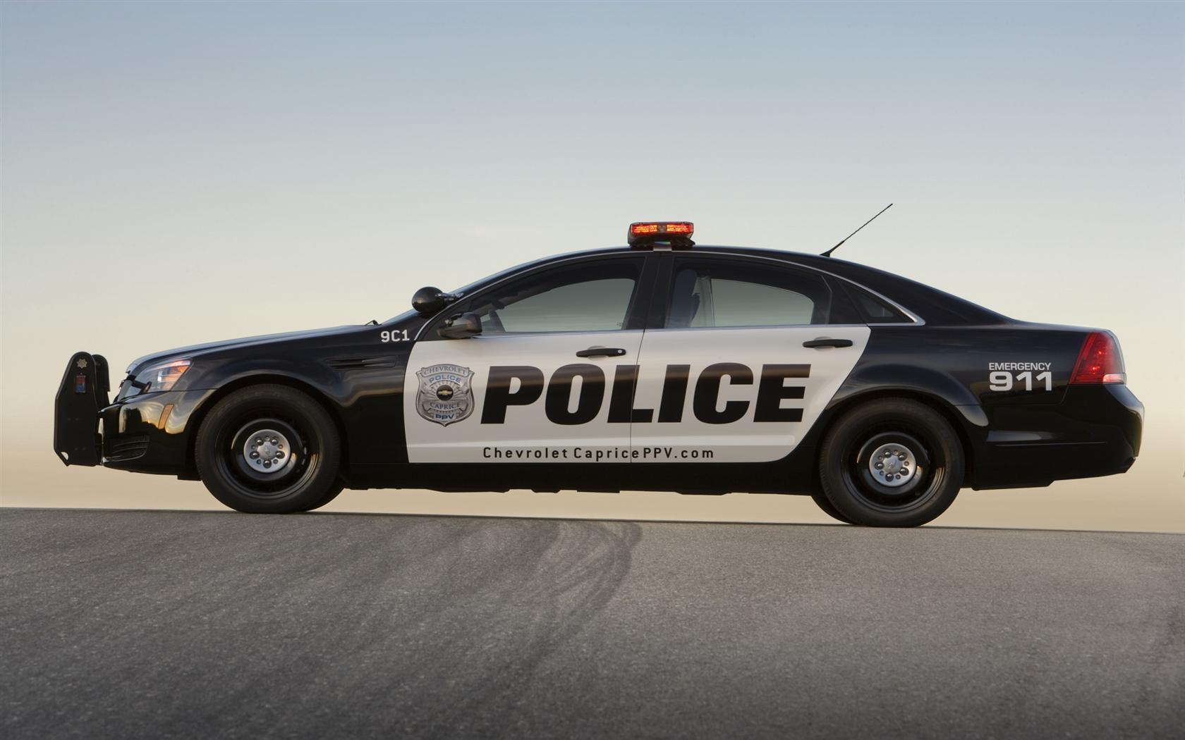 Chevrolet Caprice Police Car Image. Photo