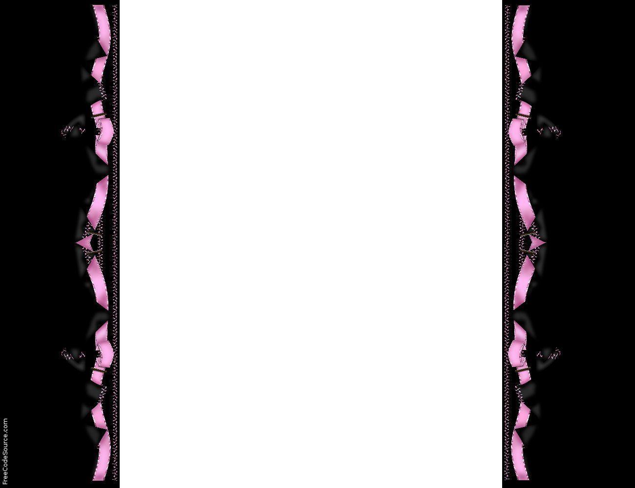 Wallpaper For > Pink Black Lace Background